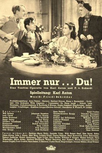 Movie poster for Immer nur Du
