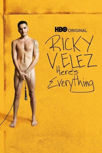 Movie poster for Ricky Velez: Here's Everything