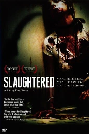 Movie poster for Slaughtered
