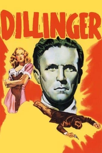 Movie poster for Dillinger