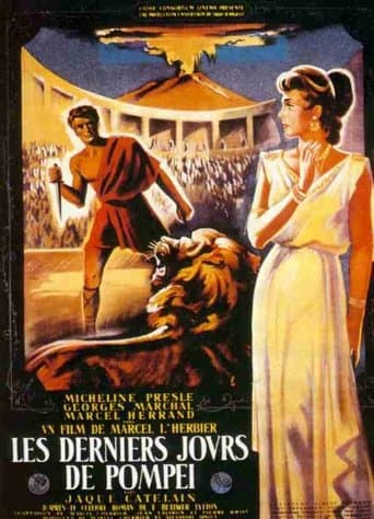 Movie poster for The Last Days of Pompeii