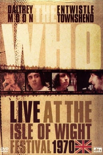 Movie poster for Listening to You: The Who Live at the Isle of Wight