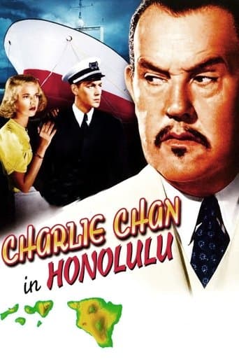 Movie poster for Charlie Chan in Honolulu