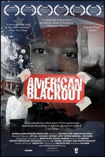 Movie poster for American Blackout
