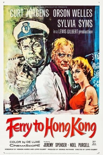 Movie poster for Ferry to Hong Kong