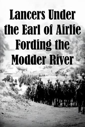 Movie poster for Lancers Under the Earl of Airlie Fording the Modder River