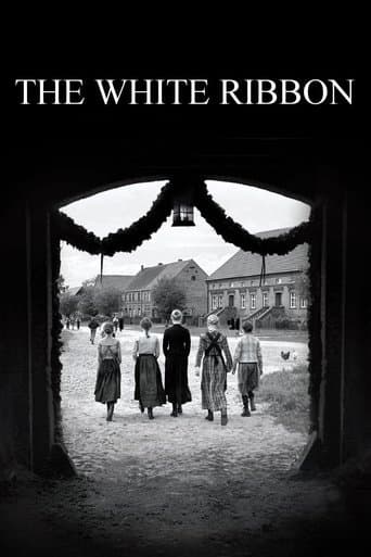 Movie poster for The White Ribbon