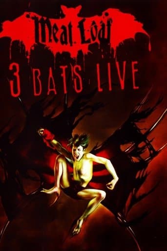 Movie poster for Meat Loaf: Three Bats Live