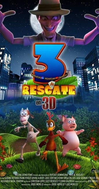 Movie poster for 3 al Rescate