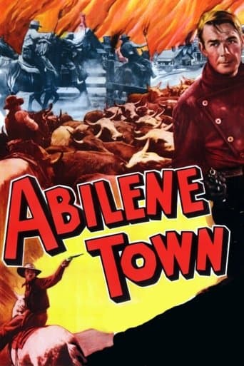Movie poster for Abilene Town