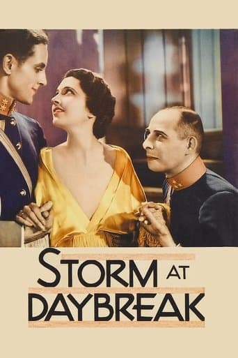 Movie poster for Storm at Daybreak