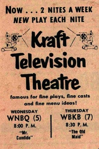 Movie poster for Kraft Television Theatre