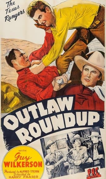 Movie poster for Outlaw Roundup