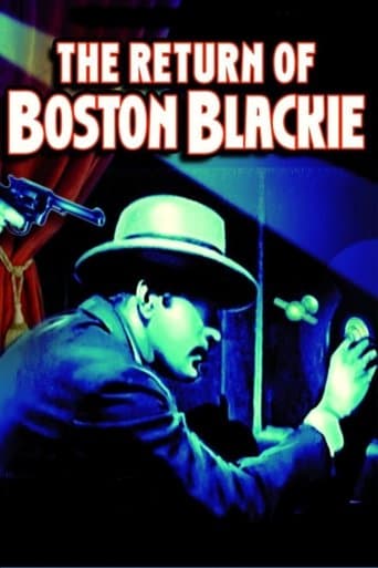 Movie poster for The Return of Boston Blackie
