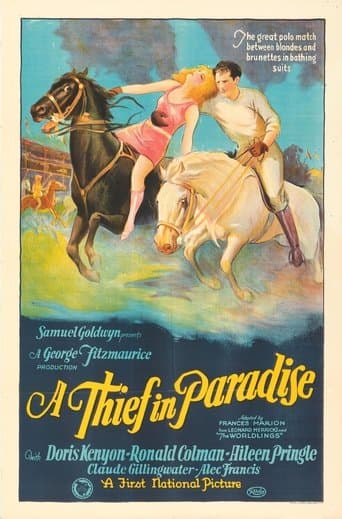 Movie poster for A Thief in Paradise