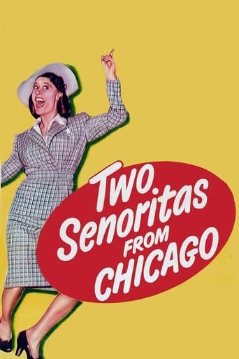 Movie poster for Two Señoritas from Chicago