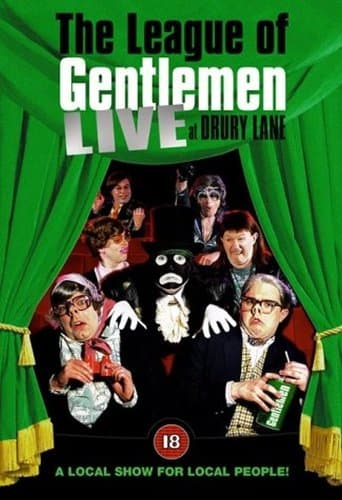 Movie poster for The League of Gentlemen: Live at Drury Lane