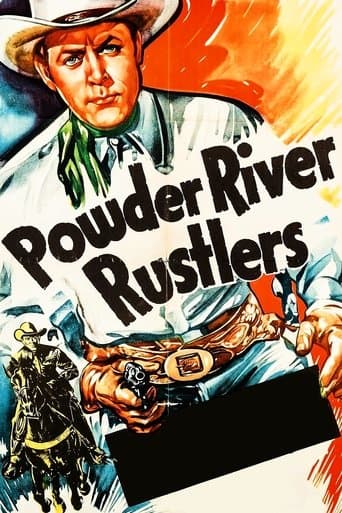 Movie poster for Powder River Rustlers
