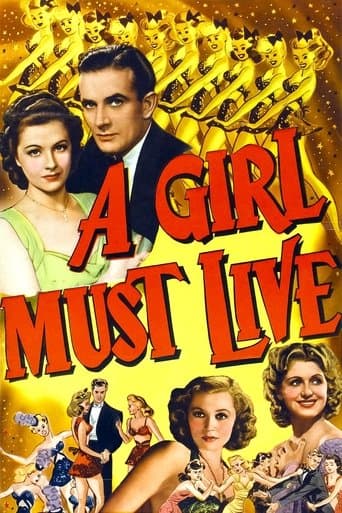 Movie poster for A Girl Must Live