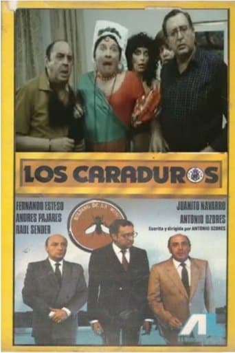 Movie poster for Los caraduros