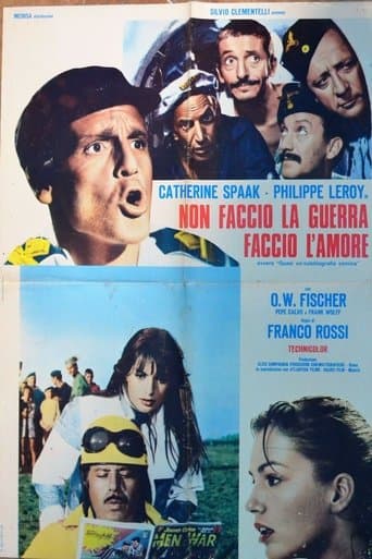 Movie poster for Non faccio la guerra, faccio l'amore