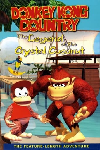 Movie poster for Donkey Kong Country: The Legend of the Crystal Coconut
