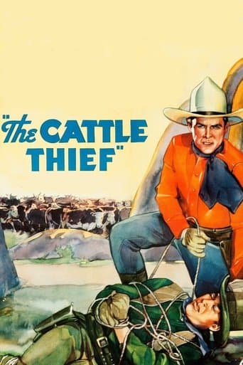 Movie poster for The Cattle Thief