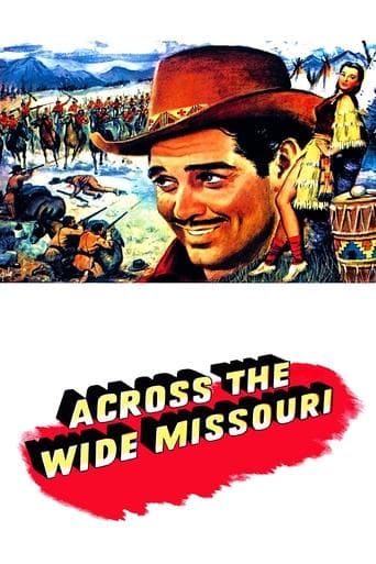 Movie poster for Across the Wide Missouri