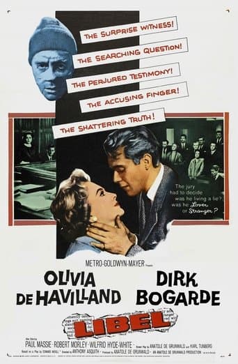 Movie poster for Libel