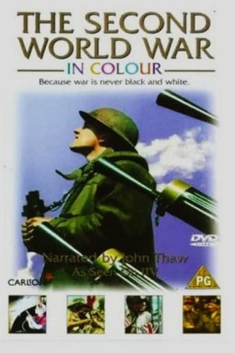 Movie poster for The Second World War in Colour