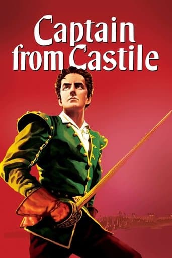 Movie poster for Captain from Castile