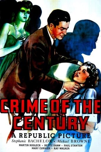 Movie poster for Crime of the Century