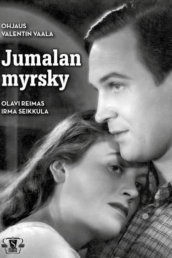 Movie poster for Jumalan myrsky