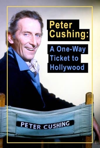 Movie poster for Peter Cushing: A One Way Ticket to Hollywood