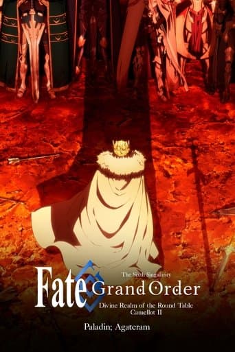 Movie poster for Fate/Grand Order the Movie: Divine Realm Of The Round Table: Camelot Paladin; Agateram
