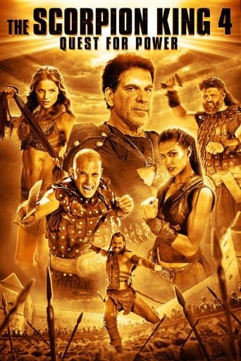Movie poster for The Scorpion King 4: Quest for Power