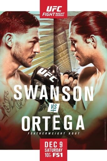 Movie poster for UFC Fight Night 123: Swanson vs. Ortega