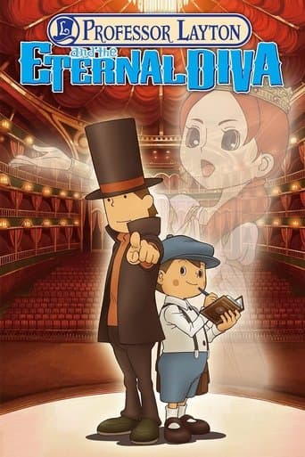 Movie poster for Professor Layton and the Eternal Diva