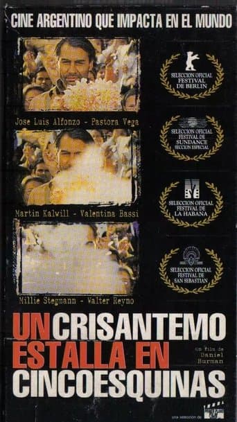 Movie poster for A Crysanthemum Bursts in Cincoesquinas