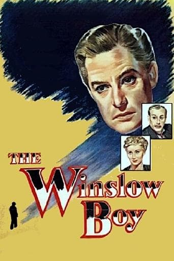 Movie poster for The Winslow Boy