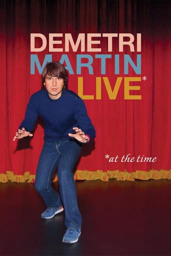 Movie poster for Demetri Martin: Live (At The Time)
