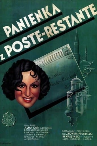 Movie poster for Panienka z poste restante