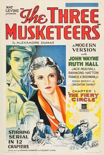 Movie poster for The Three Musketeers
