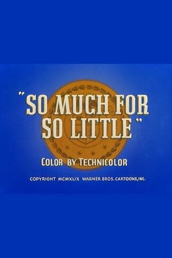 Movie poster for So Much for So Little