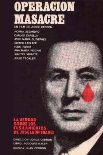 Movie poster for Operación Masacre