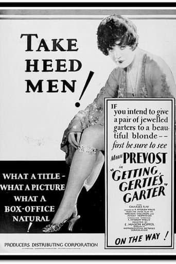Movie poster for Getting Gertie's Garter