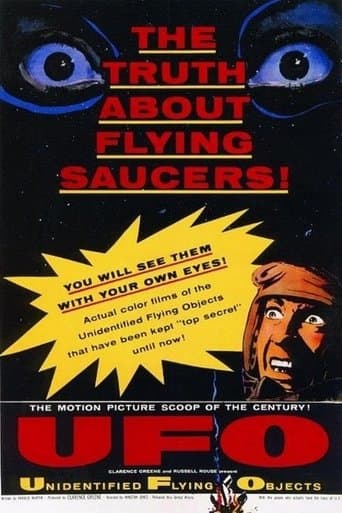 Movie poster for Unidentified Flying Objects: The True Story of Flying Saucers