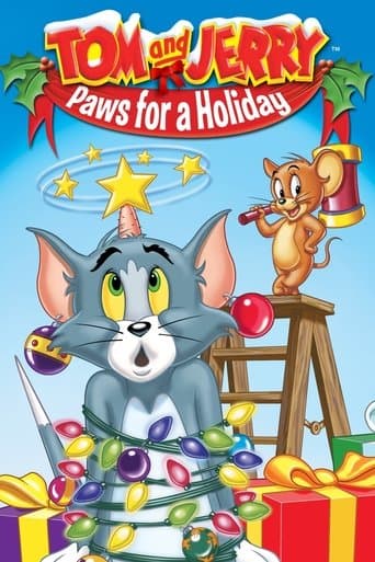 Movie poster for Tom and Jerry: Paws for a Holiday