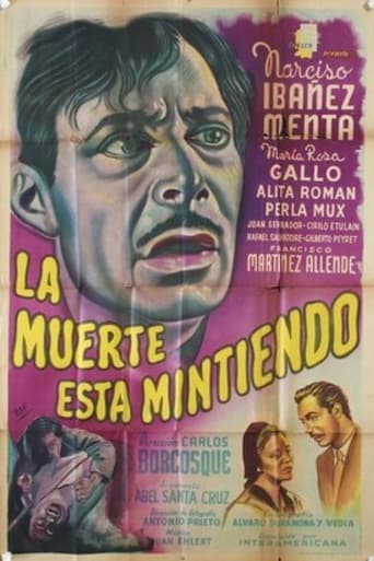Movie poster for La muerte está mintiendo