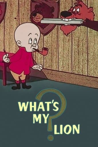 Movie poster for What's My Lion?